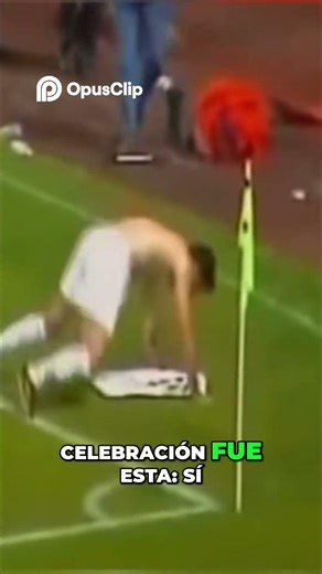 Cristiano Lucarelli's Controversial Goal Celebration #shorts