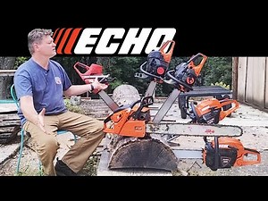 All My ECHO Chainsaws!