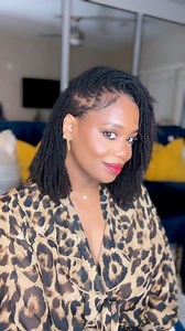 How do you like to wear your part? Middle, side, deep side or no part at all? I’m a deep side part girly 💕 #kendrakenshay #locs #locstyles #microlocs #sisterlocks | Kendra Kenshay