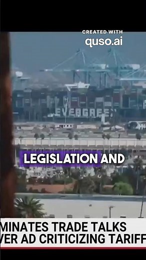 Canadian Anti-Tariff Ad Uses Reagan Speech: "High Tariffs Inevitably Lead to Trade Wars"