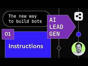 The new way to build bots - 1. Instructions