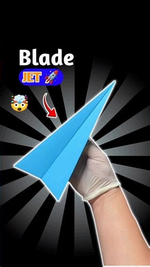 how to make paper jet plane, easy paper jet, jet paper plane, origami craft #shorts #diy