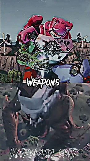 Mecha team leader vs Fortnite monster