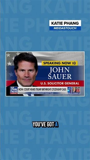 SCOTUS GRILLS Solicitor General Sauer