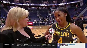 🎥Check out what Te'a Cooper had to say after Baylor's win tonight vs. UConn. #SicEm | Baylor Women's Basketball