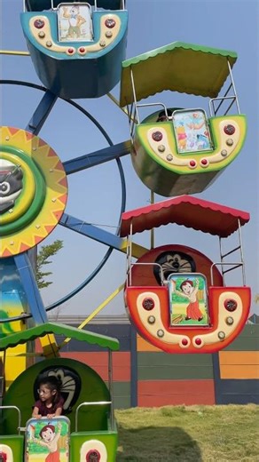 Kids Mini Chakdol Ride! Colorful Cartoons & Non-Stop Fun 🎡🌈