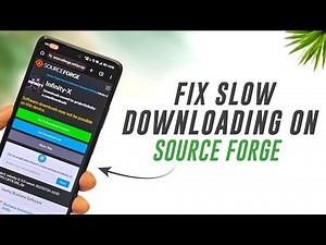 Fix Slow Downloading On SourceForge ⚡ Boost Downloading Speed In SourceForge