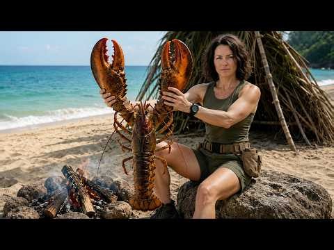 Island Survival After a Ship Fire | Shelter, Survival Skills, and Rescue ▶ 24