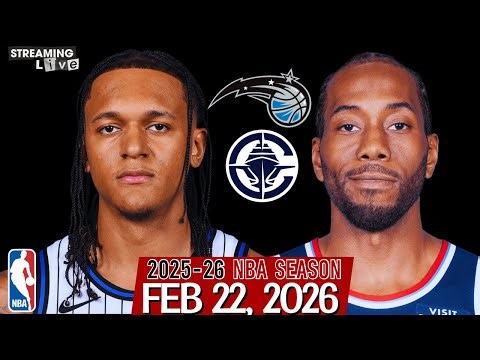 (LIVE) Kawhi Leonard vs Paolo Banchero | Orlando Magic vs Los Angeles Clippers NBA Live Stream