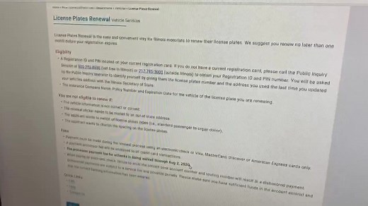 Are you looking to renew your IL Registration for your vehicles? You can renew online through www.cyberdriveillinois.com - We created a video, walking you through one of the many ways, of how to locate your registration ID and PIN, and how to start the process to purchase/ renew your plates online. | McHenry County Sheriff's Office