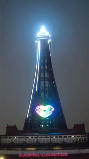 Incredible Blackpool Tower Illuminations 2024 Virtual Walking Tour England UK 4K 🚂 🇬🇧