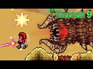 DESERT SCOURGE BOSS BATTLE!!! | Terraria Calamity - Part 9