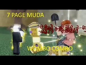 Using "7 Page Muda" to every bosses in YBA