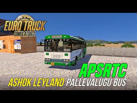 APSRTC PALLEVELUGU BUS LONG DRIVE | EURO TRUCK SIMULATOR 2 | LIVE