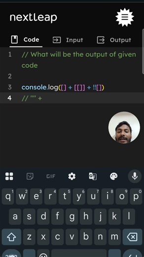 JavaScript interview question ⁉️ #frontend #react #angular #js #javascriptinterview #shortsvideo