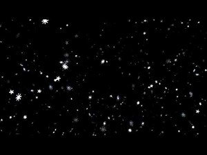 4K Snowflake Overlay Video | Stocklate #backgroundvideo