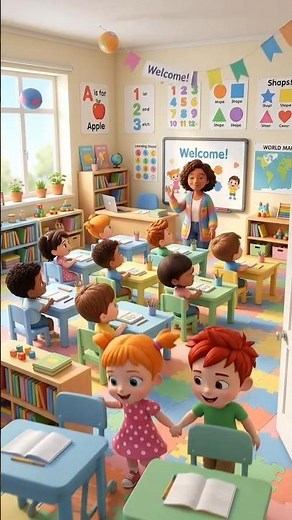 🙋 Raise Your Hand Song | Classroom Rules Song 🏫🎵