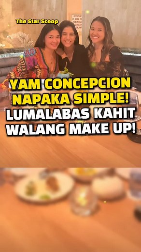Yam Concepcion napaka simple! Lumalabas kahit walang make up! #yamconcepcion | The STAR Scoop