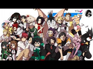 Mha | Uraraka Ochako Rap | Lyrics Video | Ft. Class 1A