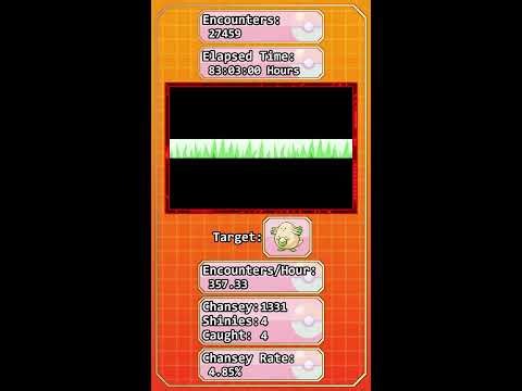 Shiny Hunting Chansey - Pokémon Fire Red & Leaf Green (switch)