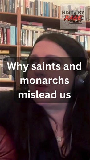 From Catholic saints to crowned rulers, Dr Janina Ramirez explains why figures like monarchs and holy icons are flattened into perfection. The truth is messier — and the past only makes sense when we accept that people were as flawed as we are. 🔗 https://pod.fo/e/382c90 #HistoryRage #JaninaRamirez #HumanHistory #Saints #Monarchy #ReelHistory | History Rage