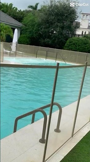 Recent beautiful pool fence installation ✨ in Palm Beach, #florida