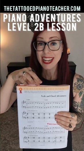 Challenge Section in Piano Adventures Level 2B Lesson Book - When to start? #pianoteachertips