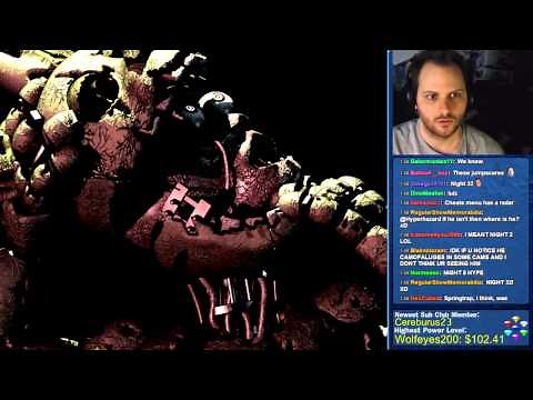 Spring Trap Death Screen Easter Egg - Five Nights at Freddy's 3