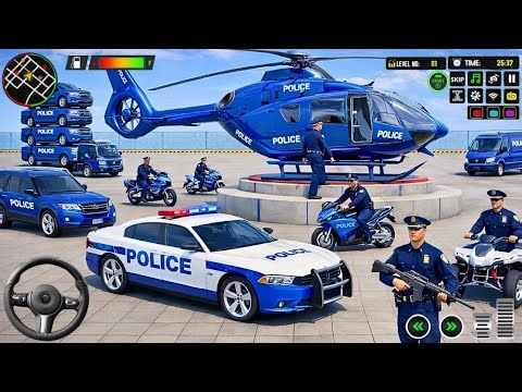 Police Car Chase Simulator 3D – Real Driving High Speed Pursuit 🚓⚡ – Android Gameplay