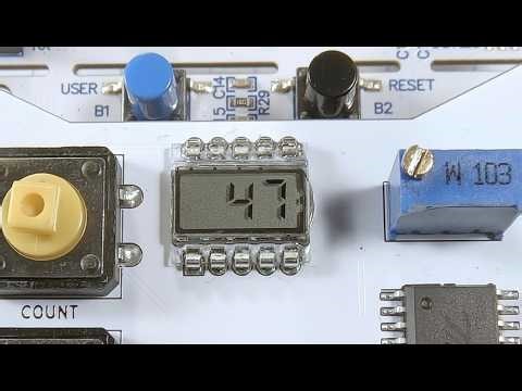 How to drive 7 segments LCD