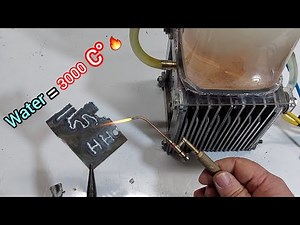 This HHO Generator Cuts Metal Like Butter! | DIy Water-fueled mini torch cutter_Mini cutting torch