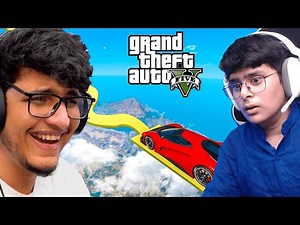 GUESS WHOS BACK ? GTA EPIC STUNTS WITH ‪@liveinsaan‬ ‪@FrustratedBande‬ ‪@ABHI9AV‬
