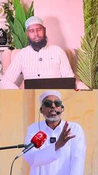 SH MUSTAFA CAJI ISMAIL OO KA HADLAY DAGAALKA !RAN