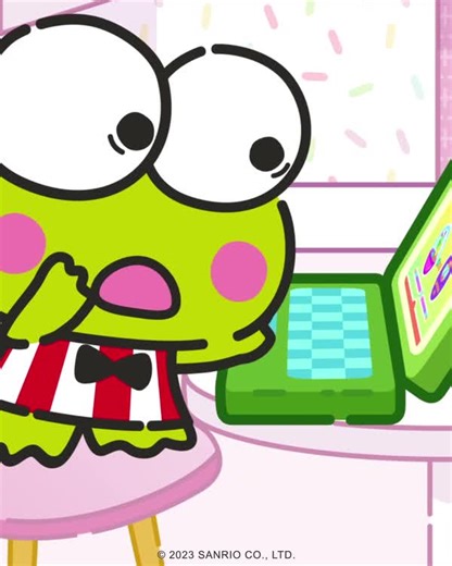1.3K views · 172 reactions | Keroppi is bidding on a supercute toy when a competing bid comes in at the very last second! Find out if Kuromi and Chococat help Keroppi teach this bidder a lesson on #HelloKittyandFriends YouTube channel! Watch now: https://bit.ly/3omi90p | Sanrio | Facebook