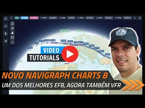 TUTORIAL: novo NAVIGRAPH CHARTS 8 - IFR/VFR EFB Flight Planner - EP183