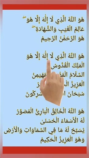 Surah Al-Hashr Last 3 Verses | The Last 3 Verses of Surah Al-Hashr | Powerful Tilawat #shorts