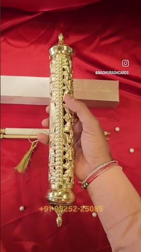 Royal Scroll Invitations – A Grand Touch to Your Special Occasion!