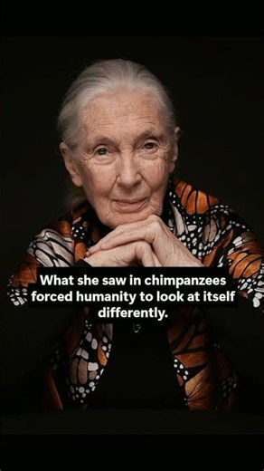 This is the story of Jane Goodall #history #ancientrelics #ancientart #godesses
