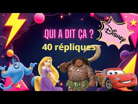 Quiz Répliques Disney 🎭 | Devine 40 répliques cultes de tes dessins animés préférés !