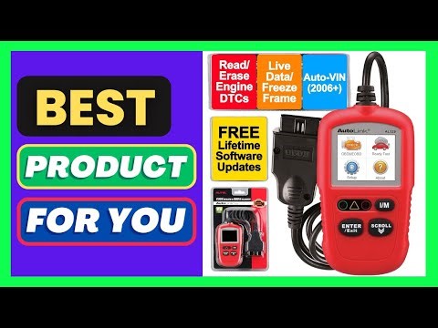 Autel OBD2 Scanner AL329, Upgraded AutoLink AL319, Auto VIN