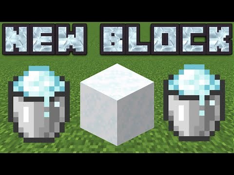Minecraft - How To Get And Use Powder Snow!