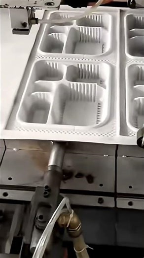 Plastic container printing machine high speed process #shorts #plastic #machine