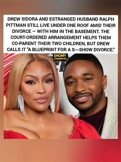 Drew Sidora & Estranged Husband Still Live Together — He's in the Basement!