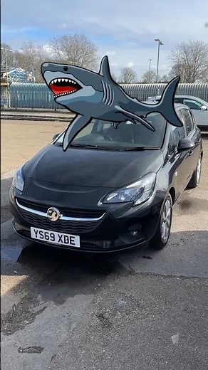 There’s a shark in your Vauxhall Corsa #shark #corsa #didyouknow #car