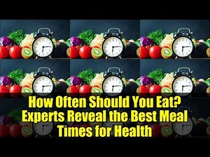 How Often Should You Eat? Experts Reveal the Best Meal Times for Health