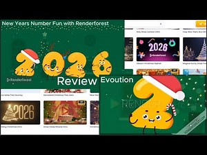 Review and Evolution of New Year Number Fun with Renderforest
