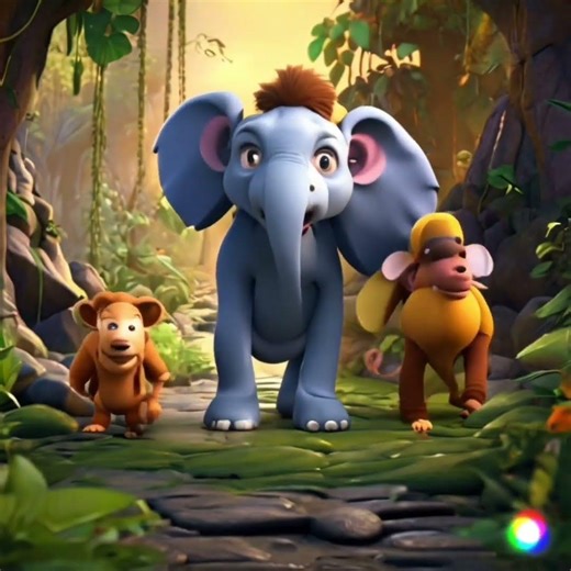 🦁🦁Simba the Lion Hearted: A Journey of Friendship and Courage 🦁🦁 #cartoon #animation #stories