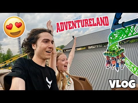Visiting Iowa’s LARGEST Theme Park?! Adventureland - Altoona, IA | VLOG [2025]