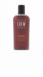 Want to create a healthy, natural, barely styled look with minimal effort? Formulated with natural extracts like ginseng, Light Hold Texture Lotion gives you subtle control with low shine. Provides light control for fine or thin hair of all lengths, resulting in a natural look with slight definition. | American Crew UK