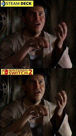 Indiana Jones and the Great Circle Nintendo Switch 2 vs Steam Deck Graphics Comparison
